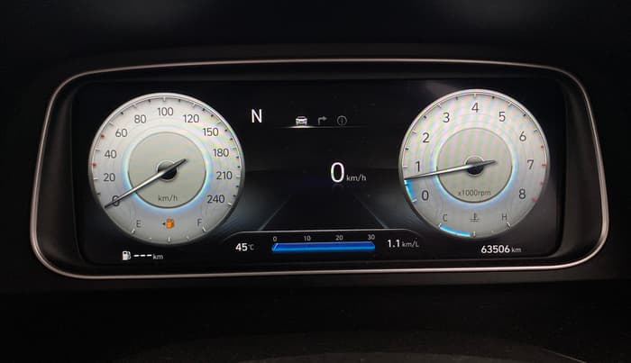 2021 Hyundai ALCAZAR 2.0 SIGNATURE (O) AT 6STR, Petrol, Automatic, 63,502 km, Odometer Image