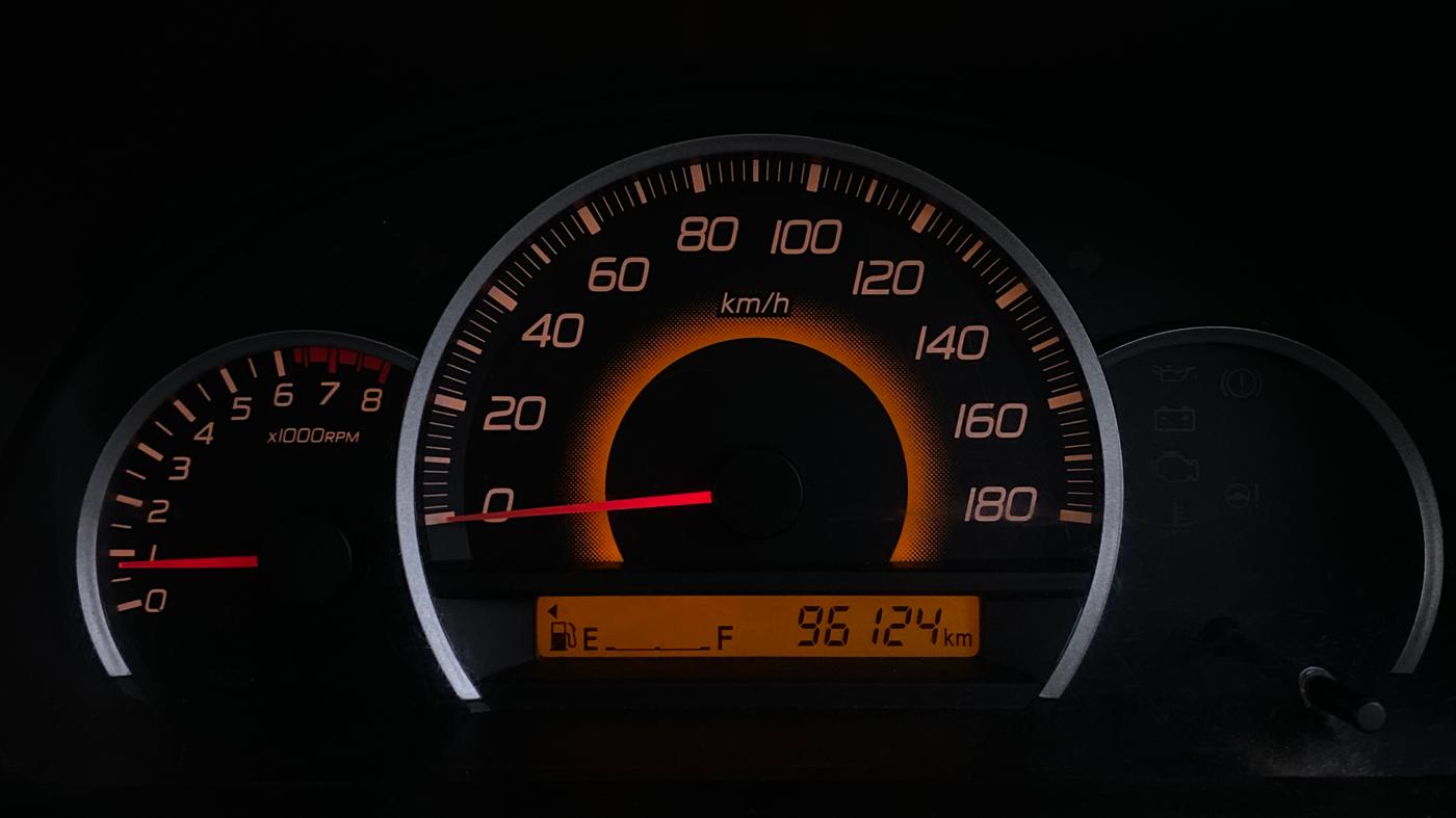 2015 Maruti Wagon R 1.0 VXI, Petrol, Manual, 25,852 km, Odometer Image