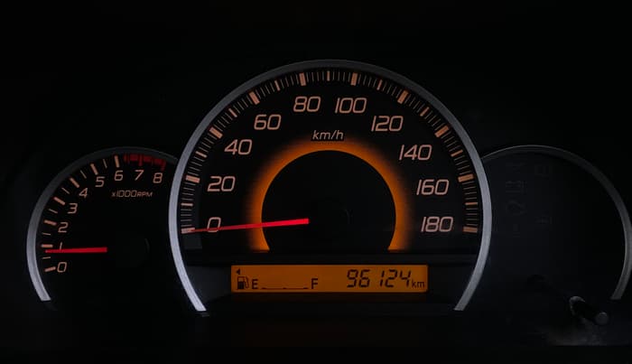 2015 Maruti Wagon R 1.0 VXI, Petrol, Manual, 25,852 km, Odometer Image