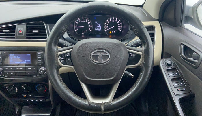 2016 Tata Zest XMS RT, Petrol, Manual, 28,368 km, Steering Wheel Close Up