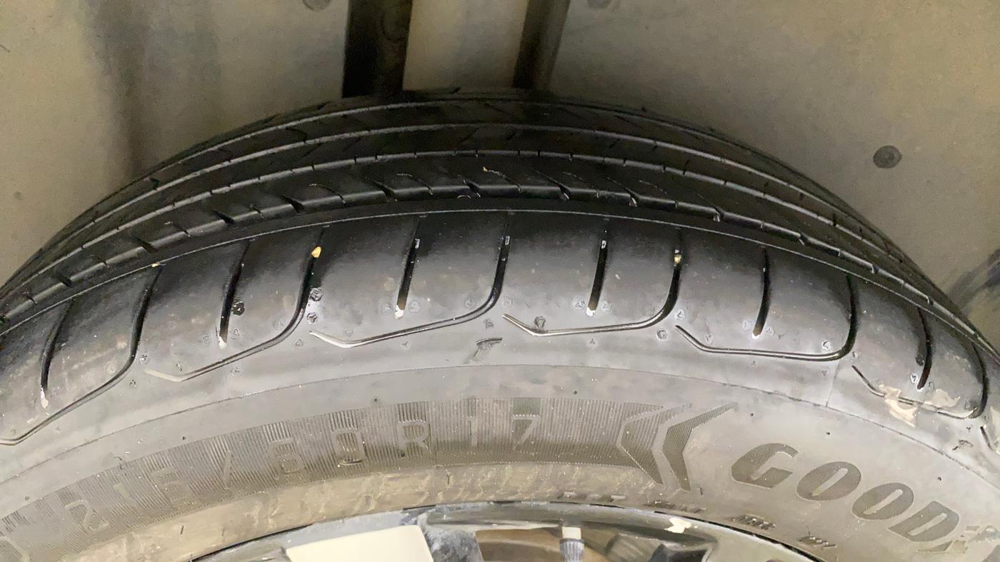 2019 MG HECTOR SHARP 2.0 DIESEL, Diesel, Manual, 82,880 km, Right Rear Tyre Tread
