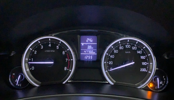 2017 Maruti Ciaz DELTA 1.4 MT PETROL, Petrol, Manual, 47,766 km, Odometer Image