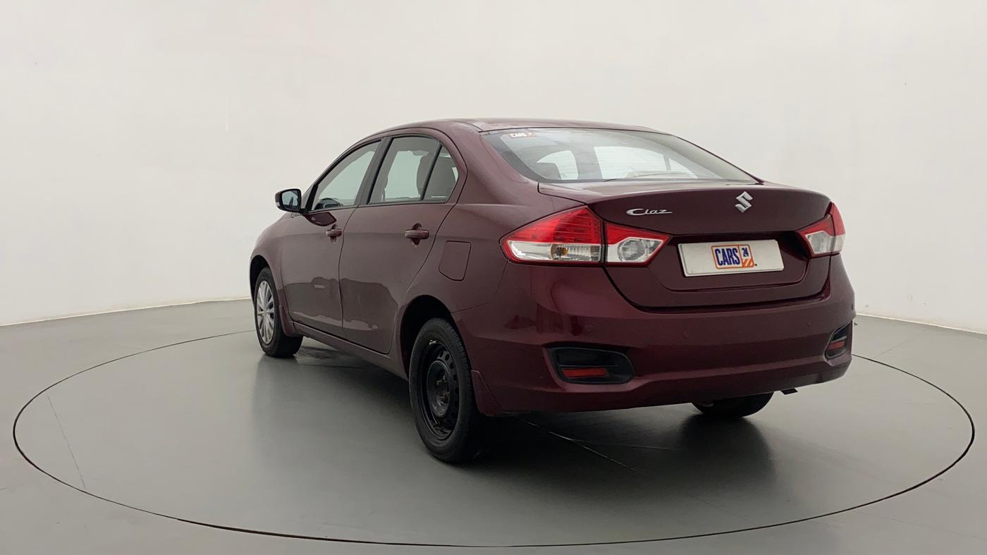 2017 Maruti Ciaz DELTA 1.4 MT PETROL, Petrol, Manual, 47,766 km, Left Back Diagonal