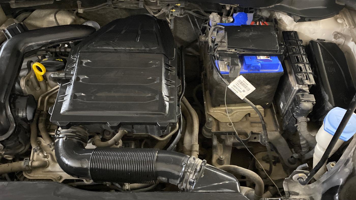 2023 Volkswagen TAIGUN COMFORTLINE 1.0 TSI MT, Petrol, Manual, 58,195 km, Engine View - Left