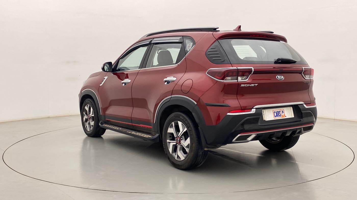 2020 KIA SONET GTX PLUS 1.5D  AT, Diesel, Automatic, 52,815 km, Left Back Diagonal