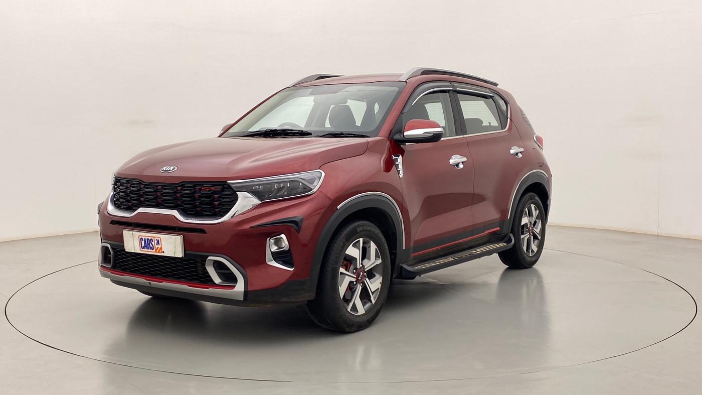 2020 KIA SONET GTX PLUS 1.5D  AT, Diesel, Automatic, 52,815 km, Left Front Diagonal
