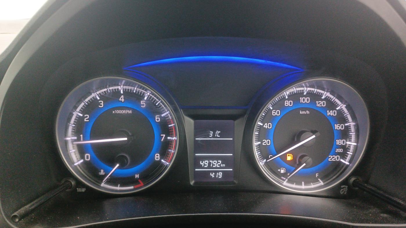 2021 Maruti Baleno DELTA PETROL 1.2, Petrol, Manual, 49,791 km, Odometer Image