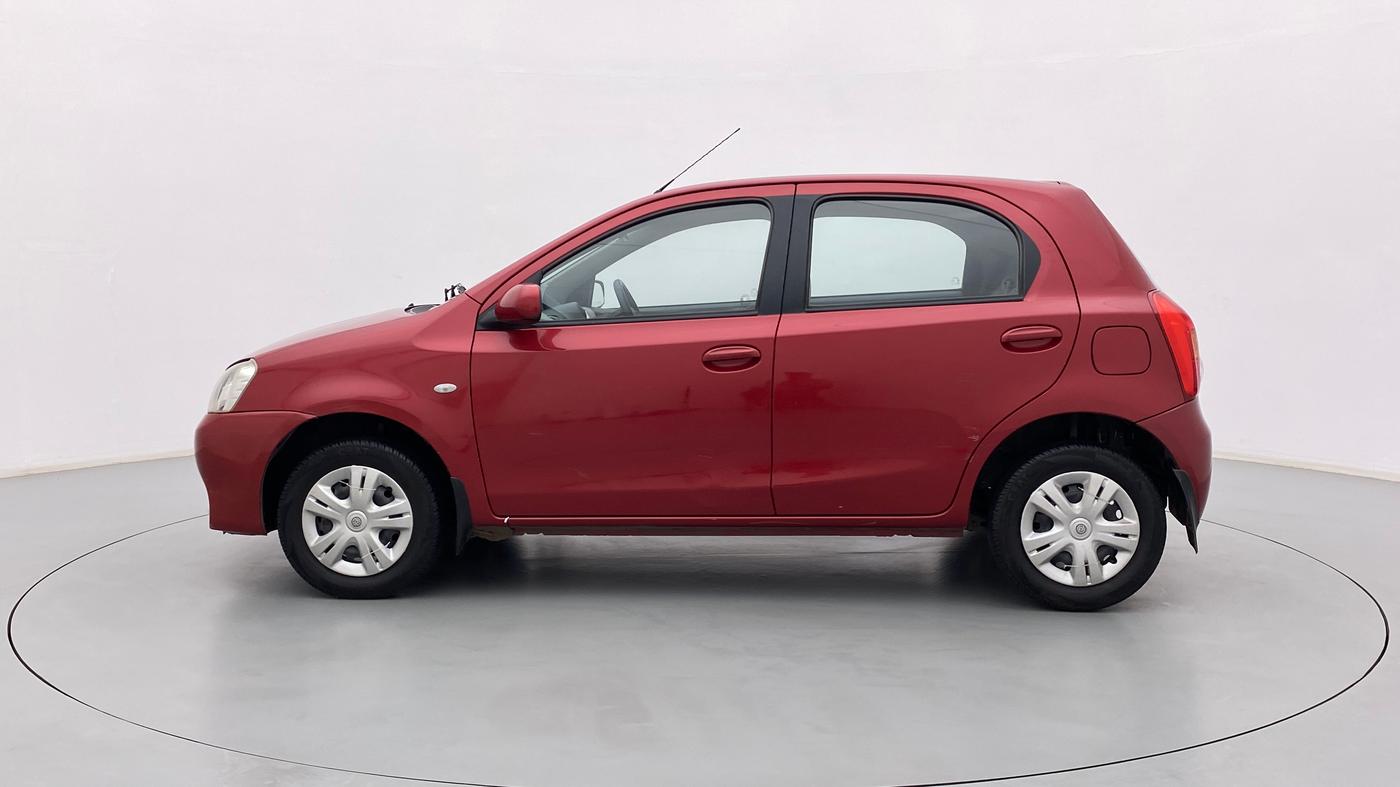 2012 Toyota Etios Liva G, Petrol, Manual, 85,065 km, Left Side