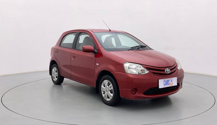 2012 Toyota Etios Liva G, Petrol, Manual, 85,065 km, Right Front Diagonal