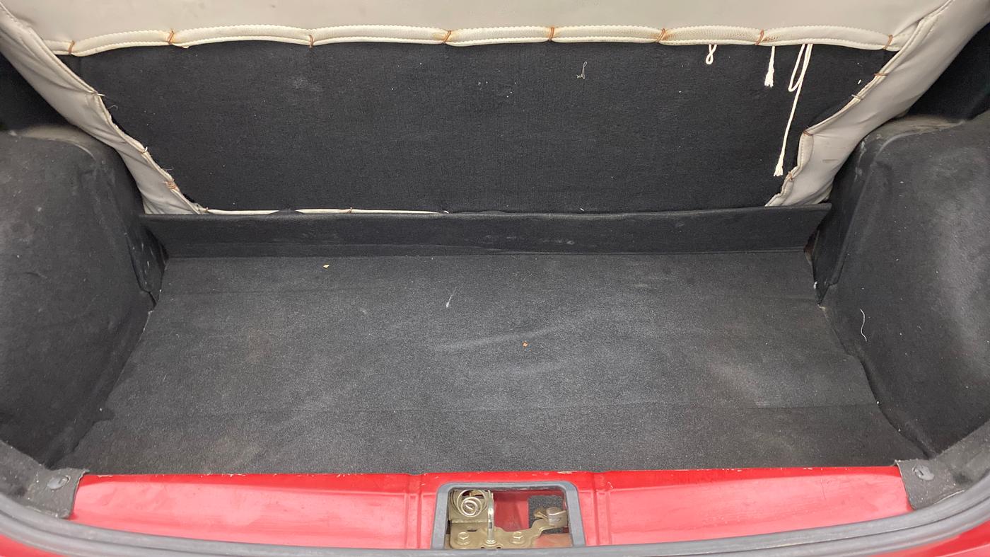 2012 Toyota Etios Liva G, Petrol, Manual, 85,065 km, Boot Inside