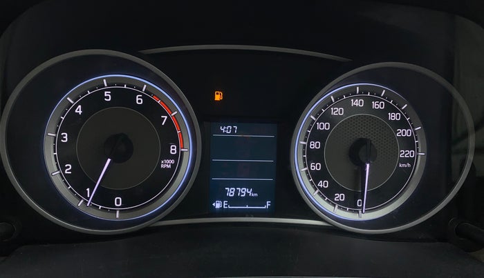 2020 Maruti Dzire VXI, Petrol, Manual, 78,789 km, Odometer Image