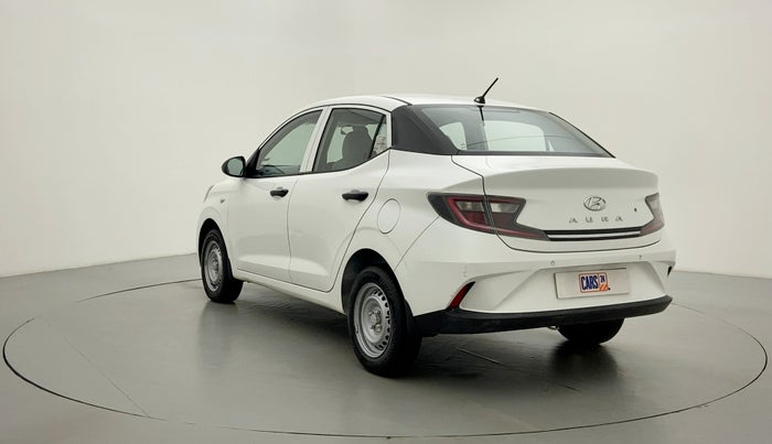2021 Hyundai AURA E MT 1.2 KAPPA, Petrol, Manual, 1,369 km, Left Back Diagonal