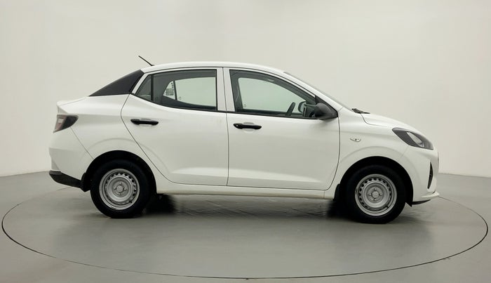 2021 Hyundai AURA E MT 1.2 KAPPA, Petrol, Manual, 1,369 km, Right Side View