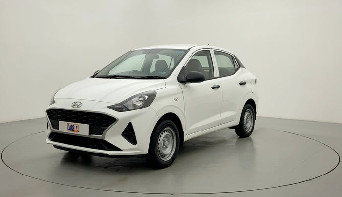 2021 Hyundai AURA E MT 1.2 KAPPA, Petrol, Manual, 1,369 km, Left Front Diagonal