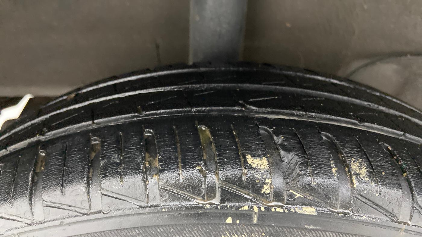 2019 Hyundai NEW SANTRO MAGNA AMT, Petrol, Automatic, 63,338 km, Right Rear Tyre Tread