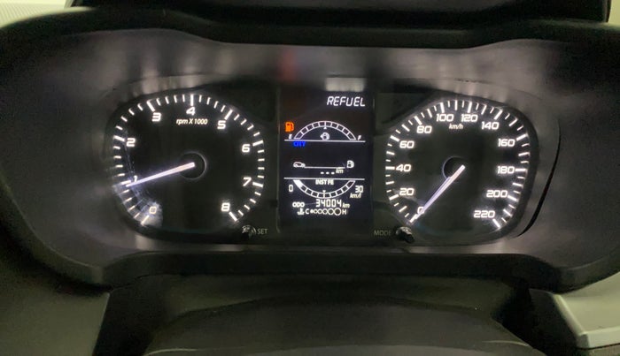 2022 Tata ALTROZ XM PLUS PETROL, Petrol, Manual, 33,960 km, Odometer Image