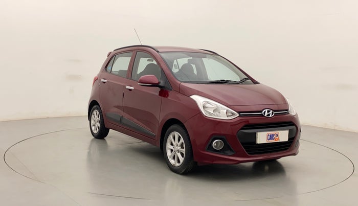 2015 Hyundai Grand i10 ASTA AT 1.2 KAPPA VTVT, Petrol, Automatic, 11,133 km, Right Front Diagonal