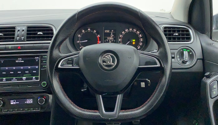 2019 Skoda Rapid STYLE 1.6 MPI AT, Petrol, Automatic, 54,489 km, Steering Wheel Close Up