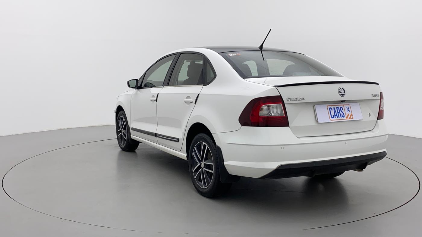 2019 Skoda Rapid STYLE 1.6 MPI AT, Petrol, Automatic, 54,489 km, Left Back Diagonal