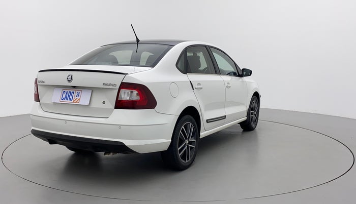 2019 Skoda Rapid STYLE 1.6 MPI AT, Petrol, Automatic, 54,489 km, Right Back Diagonal