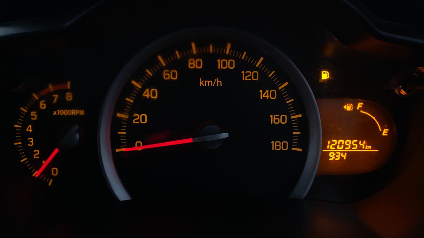 2015 Maruti Celerio ZXI, Petrol, Manual, 1,20,948 km, Odometer Image