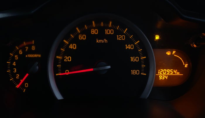 2015 Maruti Celerio ZXI, Petrol, Manual, 1,20,948 km, Odometer Image