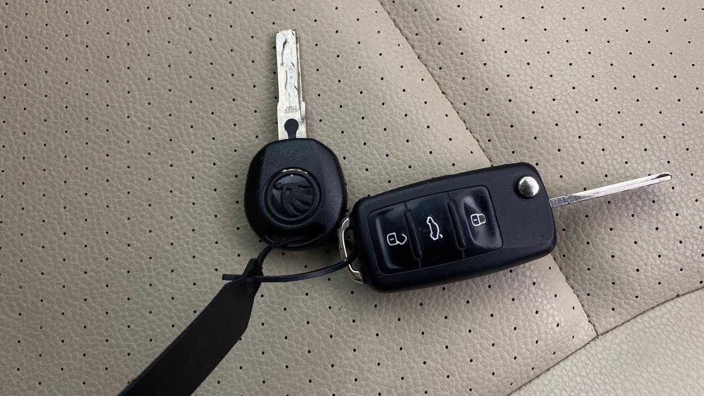 2021 Skoda Rapid STYLE TSI, Petrol, Manual, 49,727 km, Key Close Up
