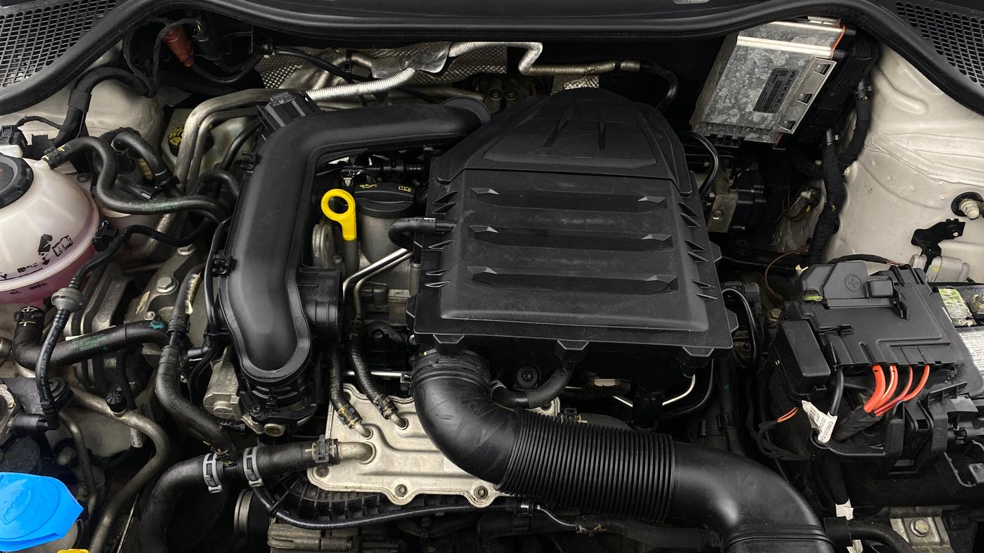2021 Skoda Rapid STYLE TSI, Petrol, Manual, 49,727 km, Engine View