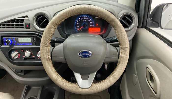 2016 Datsun Redi Go S, Petrol, Manual, 36,155 km, Steering Wheel Close Up