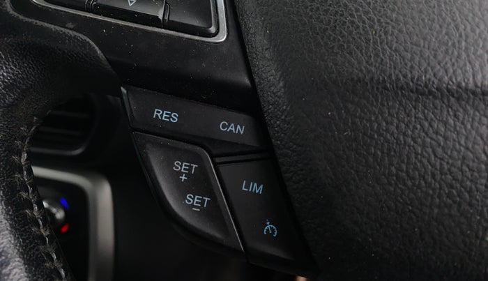 2018 Ford Ecosport TITANIUM + 1.5L PETROL AT, Petrol, Automatic, 1,01,616 km, Adaptive Cruise Control