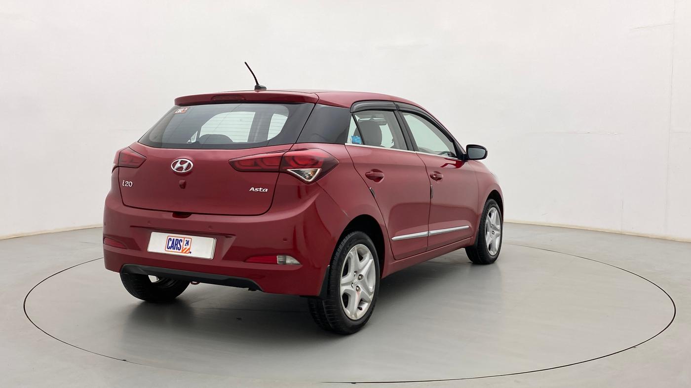 2017 Hyundai Elite i20 ASTA 1.2, Petrol, Manual, 62,440 km, Right Back Diagonal