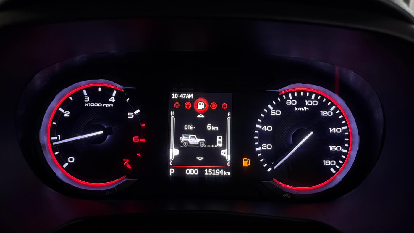 2022 Mahindra Thar LX PETROL HT 4WD AT, Petrol, Automatic, 15,193 km, Odometer Image