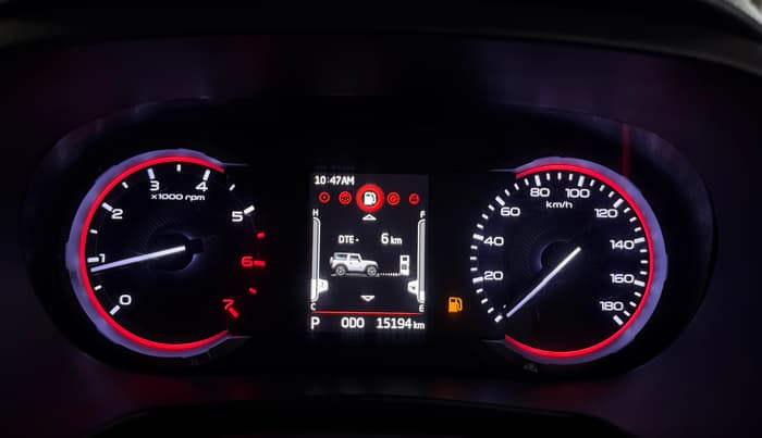 2022 Mahindra Thar LX PETROL HT 4WD AT, Petrol, Automatic, 15,193 km, Odometer Image