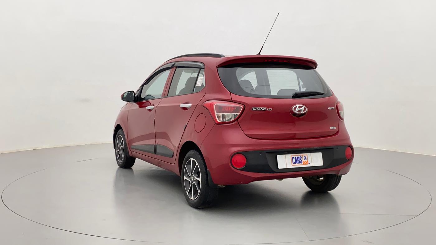 2017 Hyundai Grand i10 ASTA 1.2 KAPPA VTVT, Petrol, Manual, 27,699 km, Left Back Diagonal