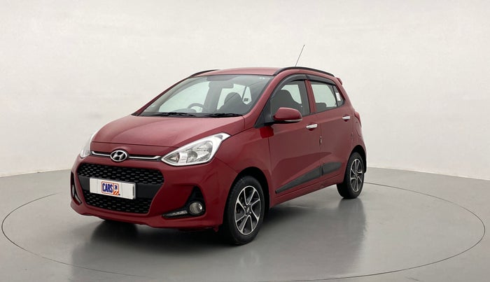2017 Hyundai Grand i10 ASTA 1.2 KAPPA VTVT, Petrol, Manual, 27,699 km, Left Front Diagonal