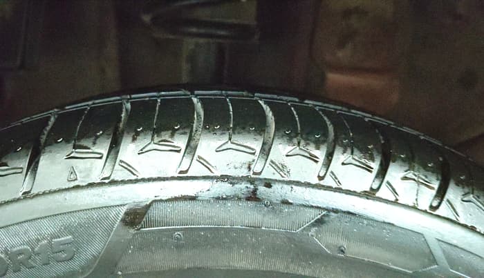 2019 Tata Tiago XZA PLUS PETROL, Petrol, Automatic, 38,009 km, Right Rear Tyre Tread