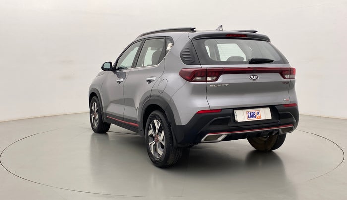 2020 KIA SONET GTX PLUS DCT 1.0, Petrol, Automatic, 14,752 km, Left Back Diagonal