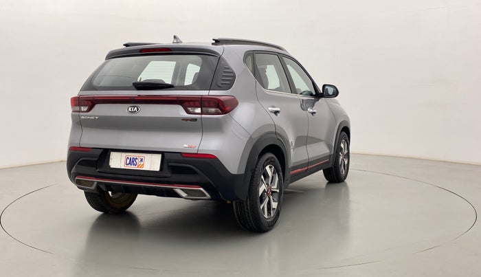 2020 KIA SONET GTX PLUS DCT 1.0, Petrol, Automatic, 14,752 km, Right Back Diagonal