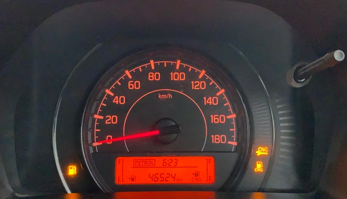 2020 Maruti New Wagon-R LXI CNG 1.0 L, CNG, Manual, 46,588 km, Odometer Image