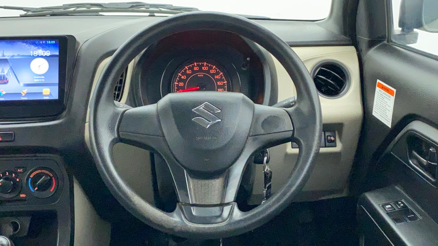 2020 Maruti New Wagon-R LXI CNG 1.0 L, CNG, Manual, 46,588 km, Steering Wheel Close Up