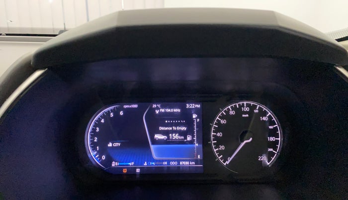 2021 Tata Safari XZ PLUS, Diesel, Manual, 87,025 km, Odometer Image