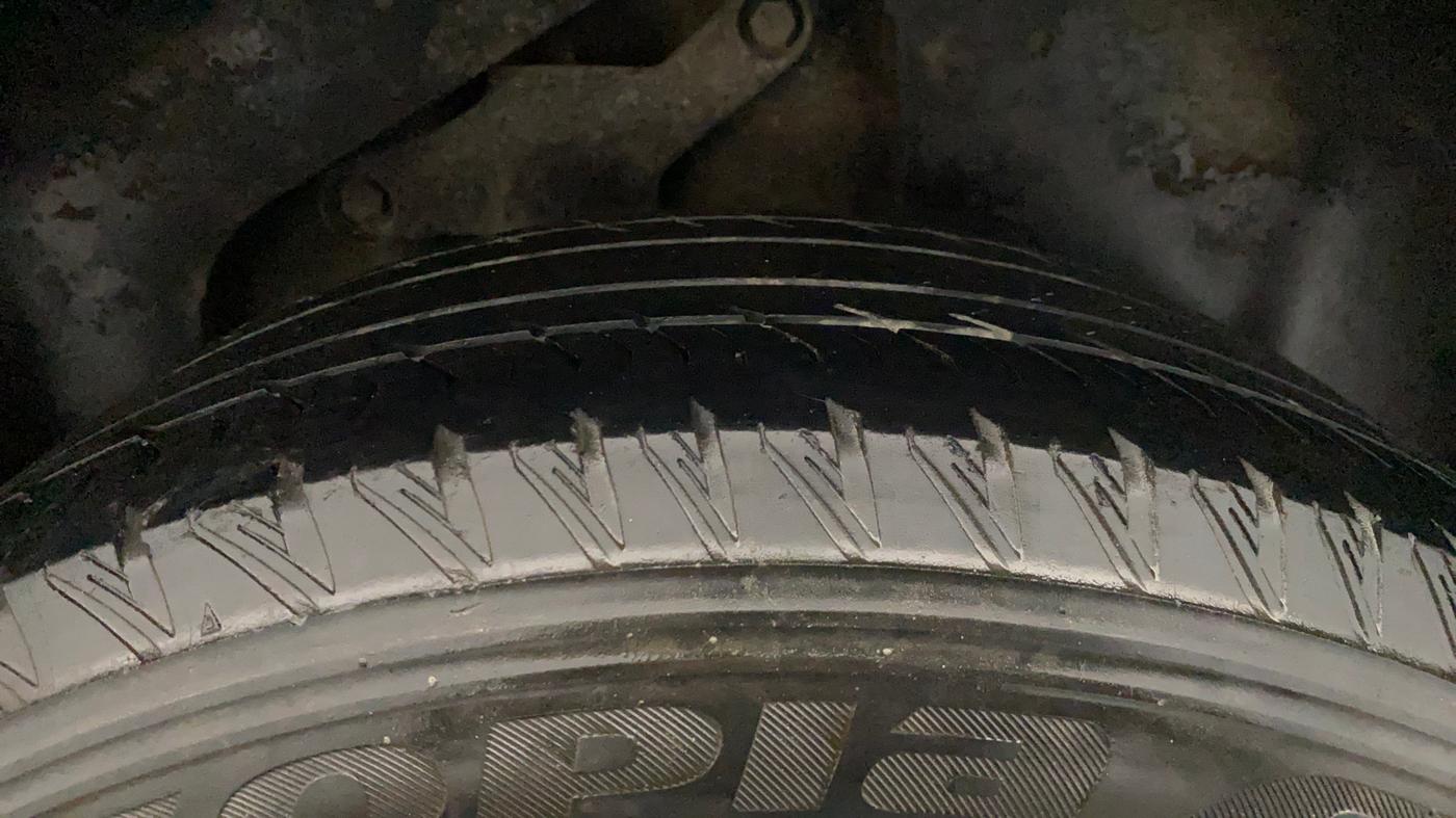 2021 Tata Safari XZ PLUS, Diesel, Manual, 87,025 km, Left Rear Tyre Tread