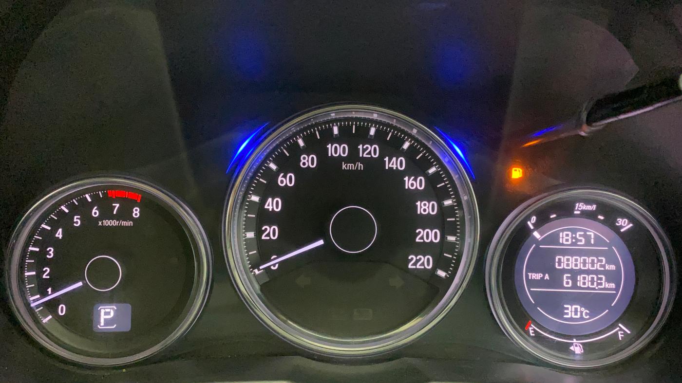 2017 Honda City 1.5L I-VTE V CVT, Petrol, Automatic, 88,002 km, Odometer Image