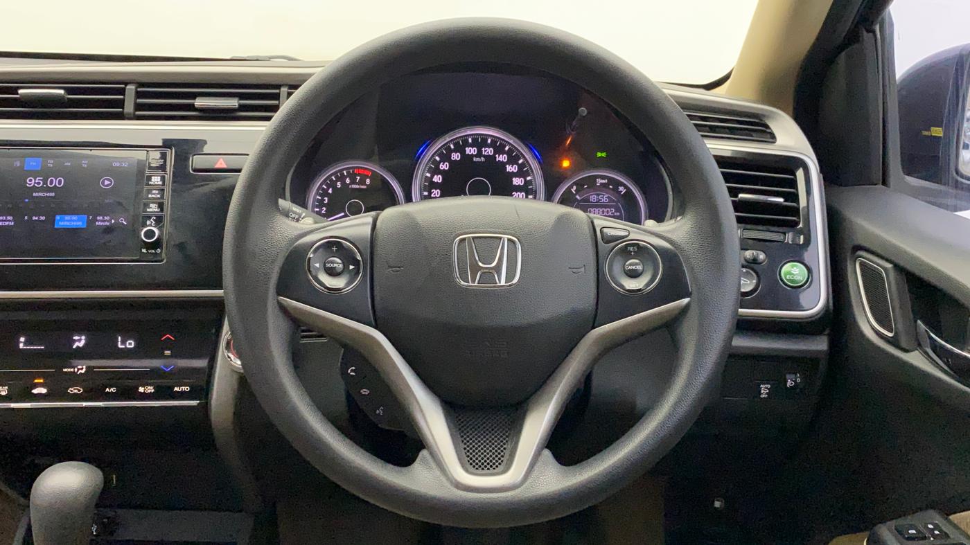 2017 Honda City 1.5L I-VTE V CVT, Petrol, Automatic, 88,002 km, Steering Wheel Close Up