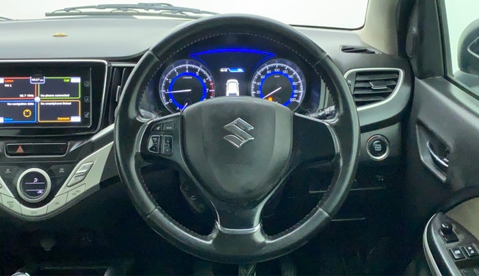 2016 Maruti Baleno ALPHA PETROL 1.2, Petrol, Manual, 53,429 km, Steering Wheel Close Up