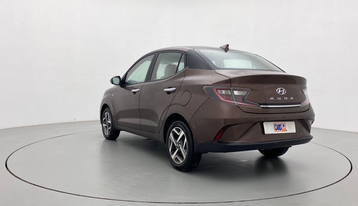 2020 Hyundai AURA SX PLUS 1.2 AMT CRDI, Diesel, Automatic, 37,244 km, Left Back Diagonal