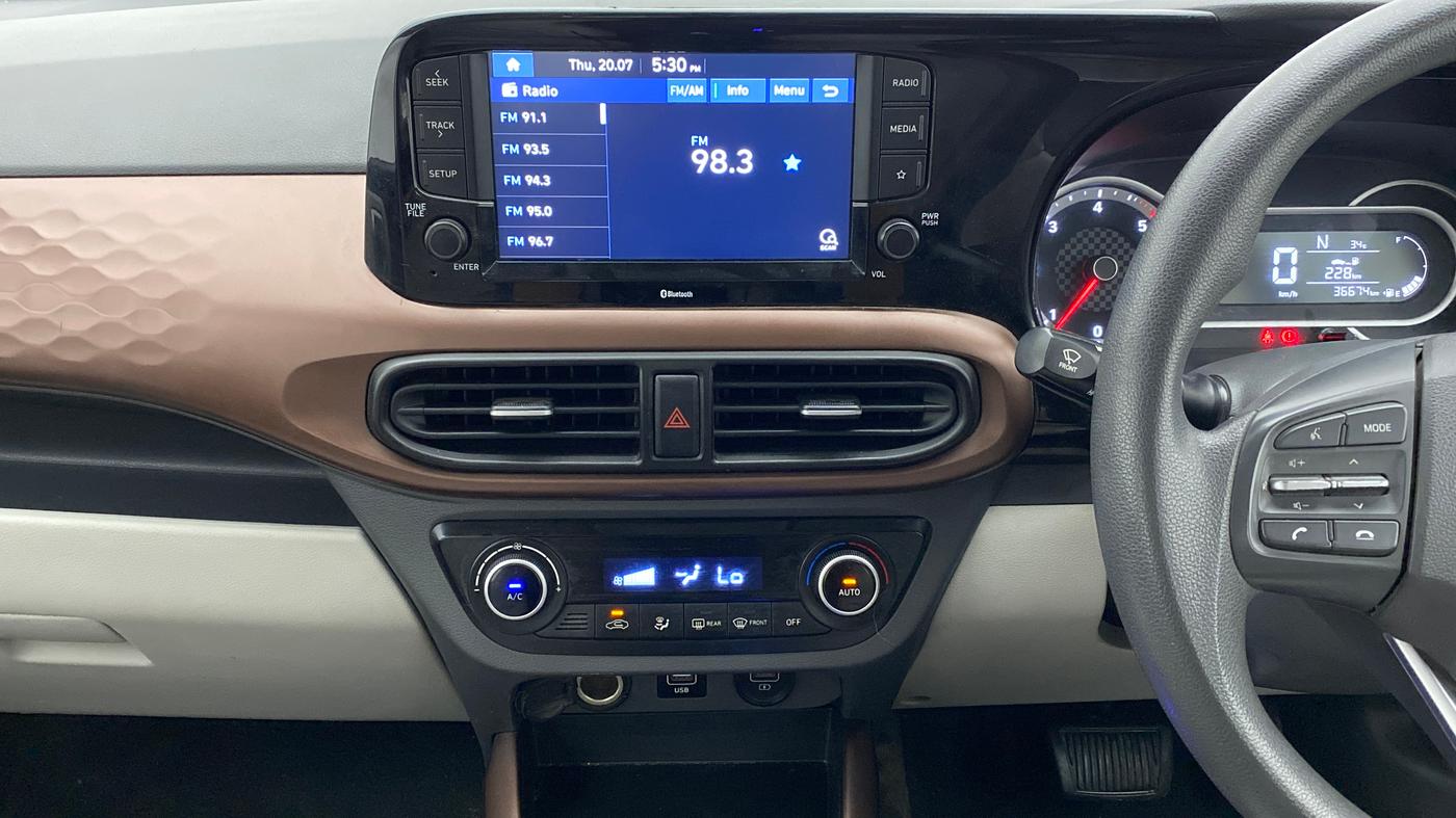 2020 Hyundai AURA SX PLUS 1.2 AMT CRDI, Diesel, Automatic, 37,244 km, Air Conditioner