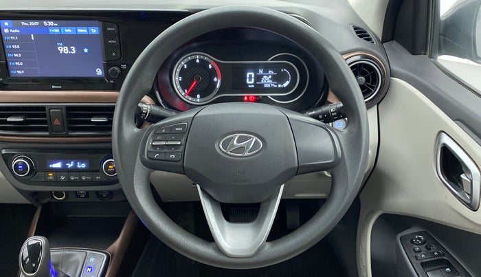 2020 Hyundai AURA SX PLUS 1.2 AMT CRDI, Diesel, Automatic, 37,244 km, Steering Wheel Close Up