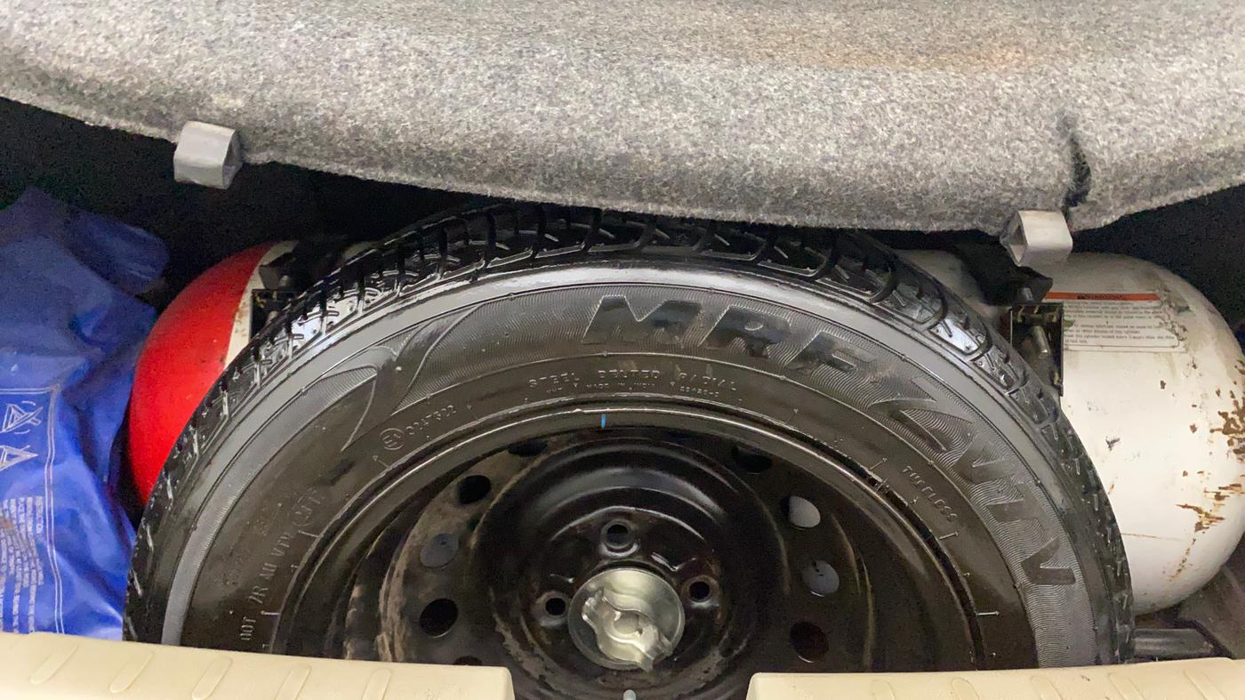 2017 Maruti Celerio VXI CNG, CNG, Manual, 69,934 km, Spare Tyre