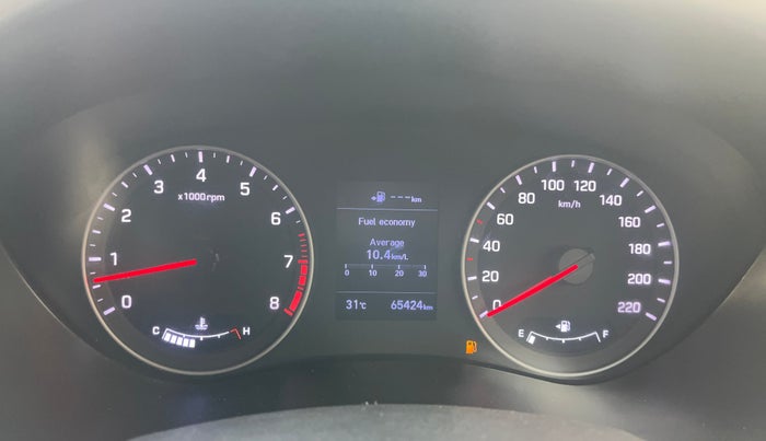 2018 Hyundai Elite i20 ASTA 1.2 (O), Petrol, Manual, 65,406 km, Odometer Image